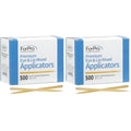 ForPro Premium Eye & Lip Wood Applicators, Non-Sterile, for Hair Removal Wax Application and DIY Projects, 3.5¡± L x .25¡± W, 500-Count (Pack of 2)