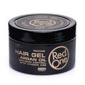 Redone Argan Hair Gel 13.5 fl oz (400ml) | Strong Hold Styling Gel for Men & Women | Argan Oil Infused Hair Gel for Curly, Slick Back & Natural Styles | High Shine, Eco-Friendly Formula