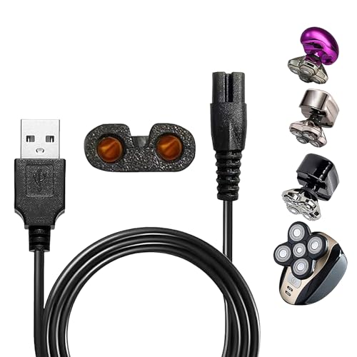Universal Head Shaver, USB Charging Cable for Many Brands, Compatible with Bird Freedom Skull Shaver