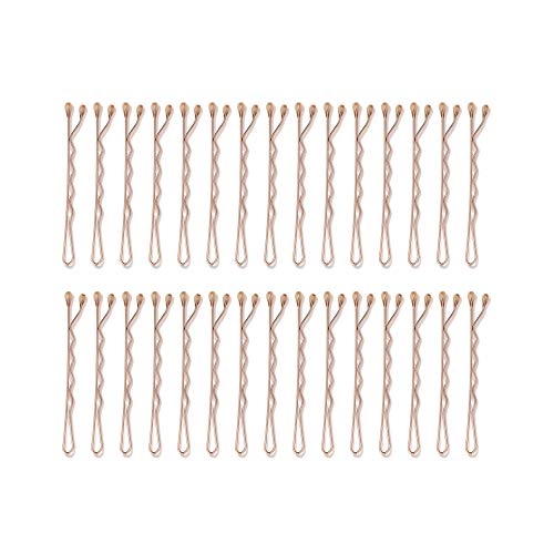 T3 Clip Kit with 4 Alligator Clips and 30 Rose Gold Bobby Pins | Section Hair for Easier Blow Drying and Styling for All Hair Lenths