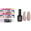 Beetles 60 Colors Spring Summer 69 PCS Gel Nail Polish Set Neutral Grey Taupe Nude Gel Nail Polish