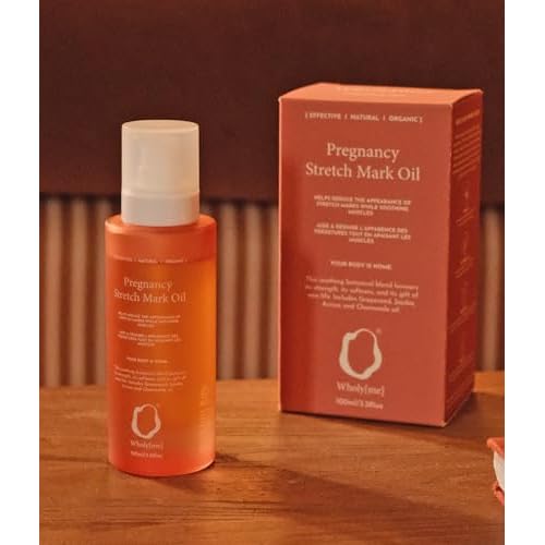 Natural Pregnancy Anti-Stretch Mark Oil - Body Care for Women & Postpartum - Prevents and Reduces Stretch Marks - Natural Formula - 100ml