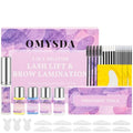 Lash Lift Kit Brow Lamination Kit 2 in 1 Solution, Professional Eyebrow and Eyelash Perm Kit, 6-8 Weeks Long Lasting for Professional and DIY Use