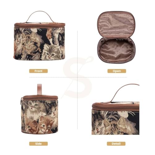 Signare Womens Vanity Bag/Toiletry Case/Make-Up Case, Available in 14 Designs