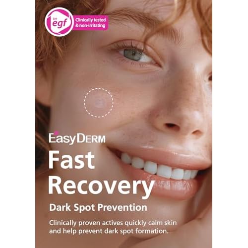 Easyderm Real Calming Patch Pimple Patches, Niacinamide, Hyaluronic Acid, EGF, K-Beauty Skincare | 10 Packs (60 Total) Micro Point length : 285¥ìm