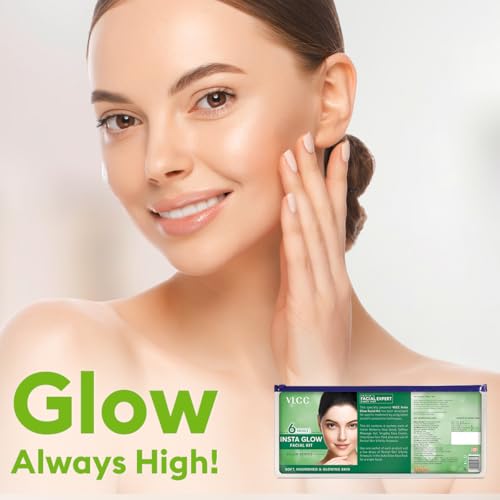 VLCC Salon Series Instaglow Facial Kit (6 Facials)(240gm+12ml)