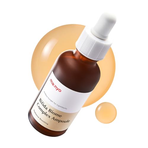 MANYO Bifida Biome Complex Ampoule Serum, Night Serum, Skin Rejuvenating and Skin Barrier Repair, Glow Skin, Anti-aging, Korean Skincare 1.7 fl oz (50ml)