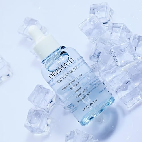 Korean Ampoule with Hyaluronic Acid Serum for Face ? Hydrating Formula with Panthenol, Vitamin C & Retinol ? Multi-Benefit Skincare Serum to Refresh and Enhance the Look of Skin ? 1.69 fl oz