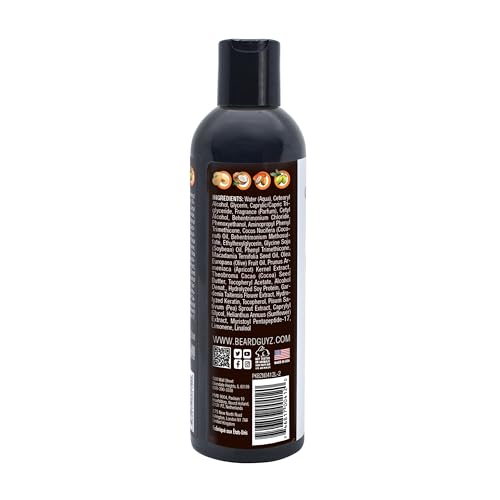 Beard Guyz Beard Conditioner ? Deep-Conditioning Face & Facial Hair Treatment ? Hydrating Beard Conditioner with Coconut Oil & Vitamin?E for Soft, Manageable Beards, 8 oz