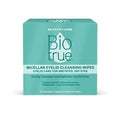 Biotrue Micellar Eyelid Cleansing Wipes, Fragrance-Free Eyelid Care for Dry, Irritated Eyes, Gently Cleanses, Hydrates & Soothes Eyelids, Moisturizing Eye Wipes for Daily Use, 30 Wipes (Pack of 1)