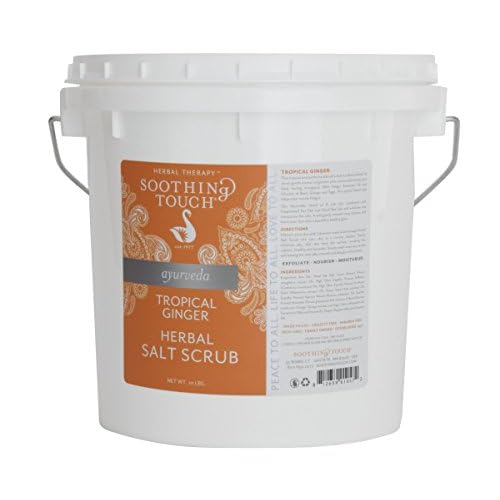 Soothing Touch Herbal Salt Scrub, Tropical Ginger, 10 Pound
