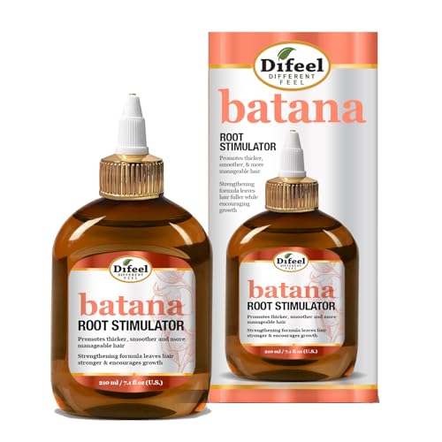Difeel Batana Root Stimulator 7.1 oz. - Batana Oil Hair Treatment, Revitalize & Nourish Hair