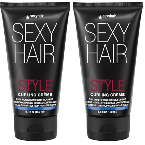 SexyHair Style Curling Cr?me Curl Moisturizing Control Cr?me | Light Control | Maintains Moisture and Combats Frizz