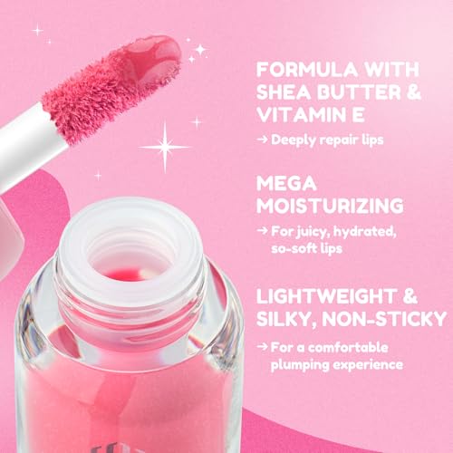Color Nymph 3D Hyper-Gloss Lip Plumper Set ? High Shine, Hydrating, Plumping, Non-Sticky, Moisturizing Lip Gloss Set - 2 PACK | 3D Glass-Like Gloss, Lip-SPA Complex, Hyper-Gloss Plumper