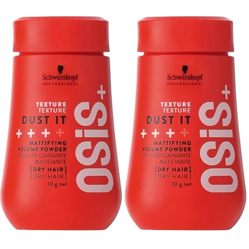 OSiS+ Dust It - Mattifying and Texturizing Volume Powder ? Long-Lasting Hold, Strong Control and Separation for Different Hair Styles