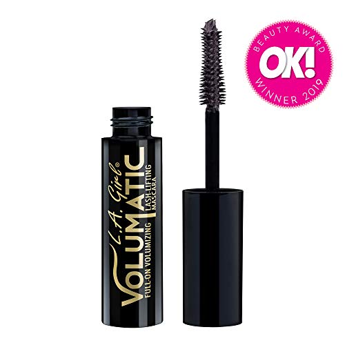 L.A. Girl Volumatic Mascara, Black Brown GMS652 (Pack of 2)