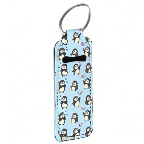 Chapstick Keychain Holder for Women, Lip Balm Holder Chapstick Keychain Holder for Lipstick Chapstick