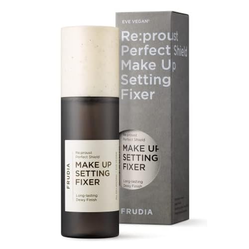 WELCOS Frudia Re:proust Perfect Shield Makeup Setting Fixer | Korean Skin Care & Skin Moisturizer Face Mist | Korean Makeup Setting Spray for Face, Hydrating Vegan-Friendly Makeup (120 ml, 4.06 fl oz)