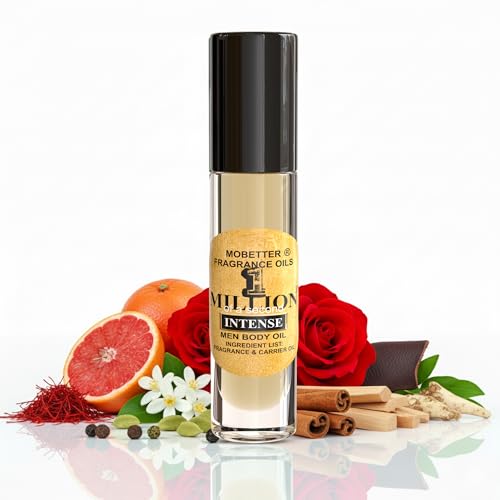 MOBETTER FRAGRANCE OILS 1 Millionth of a Second Intense Men Cologne Body Oil