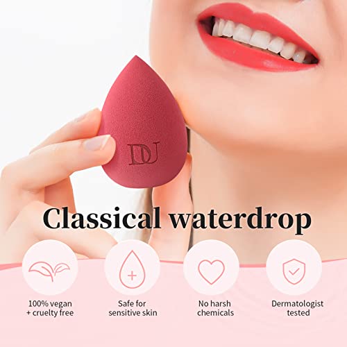 DUcare Professional Makeup Brushes +Makeup Blender Sponge