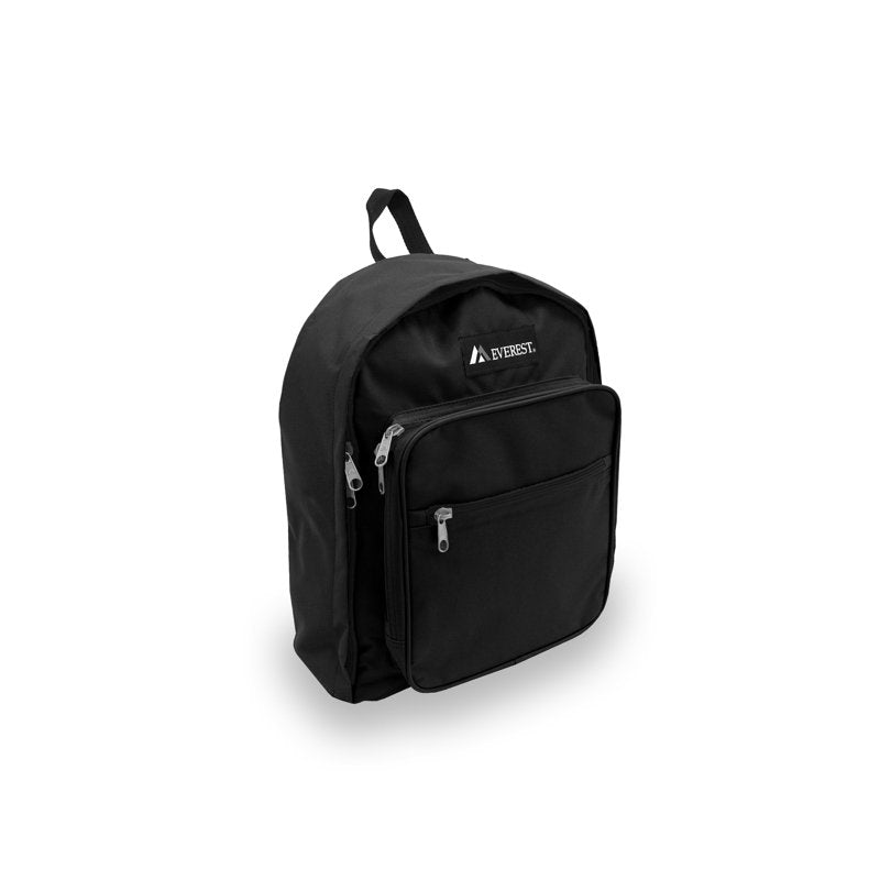 Unisex Classic Backpack with Front Organizer and Padded Back Panel