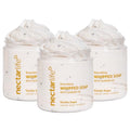 Nectar Life Nourishing Whipped Soap and Shave Butter with Almond Oil, Vanilla Sugar, Set of 3, 5 Oz Each