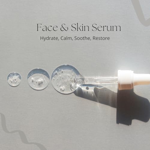 Pure Hypochlorous Acid Face & Skin Serum 2-Pack (60ml Each) ? Hydrating, Calming & Redness-Reducing with Facial Massager ? Gentle, Non-Irritating for Sensitive Skin ? 120ml Total