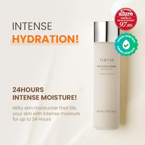 TIRTIR End-of-Day Routine - Milk Skin Toner + Hydro Enzyme Cleansing Balm