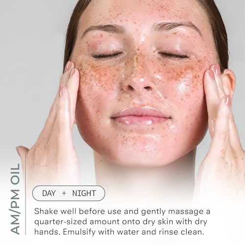 COSMEDIX Purity Solution Cleansing Oil ? 2-in-1 Makeup Remover & Hydrating Facial Wash - Nutrient-Rich Cruelty-Free Skincare for Soft, Smooth & Glowing Skin - Day and Night Use - 100 ml / 3.3 fl oz