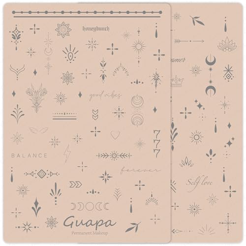 2 Pcs Tiny Tattoo Practice Skins, Small Deluxe Mini Silicone Finger Semi Permanent Tattoo Latex Pad for Training (Fine Line - Pink Pad- 2PCS)