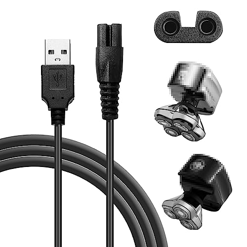 Universal Power Charger Cord for Freeb**d Electric Shaver and Skull Head Shaver and Many Brands USB Electric Shaver Power Charger