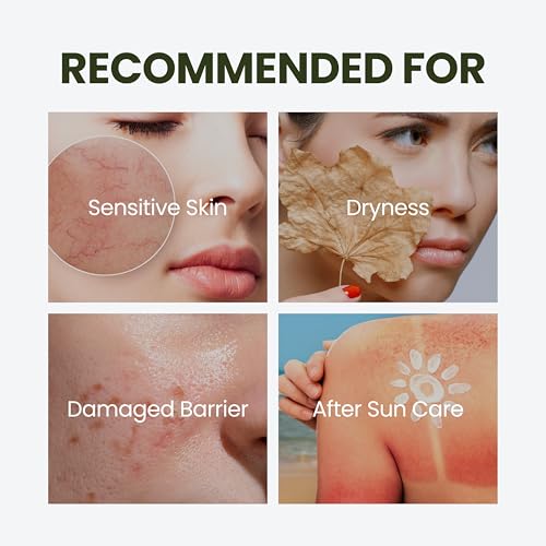 HyCicaMue Soothing Cream | Water Based Gel Moisturizer for Skin Recovery | Cica, Panthenol, Ceramide, Hyaluronic Acid | Boosts Hydration & Calms for Refreshing Skin Balance | Korean Skin Care