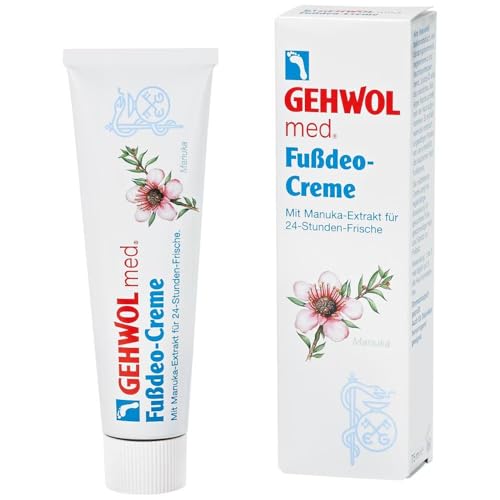 GEHWOL Med Deodorant Foot Cream, 2.6 Ounce (Pack of 1)