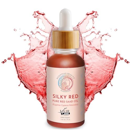 100% Egyptian Cyperus Rotundus All Natural Hair Removal Oil | Pure Red Saad Oil Concentrate | Post-Wax Care | Skin Nourisher | Original Scent | Made in the USA.