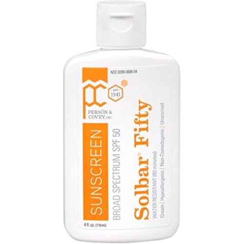 Solbar Solbar fifty pf cream sunscreen spf 50 unscented, 4 oz, 4 Ounce