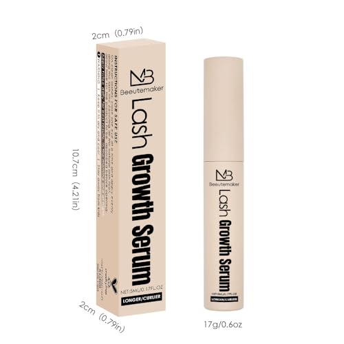 Eyelash Growth Serum? 0.17 Fl. Oz./5mlEyelash Growth Serum with Advanced Formula to Boost Longer Fuller and Thicker Looking Lashes - Vegan & Cruelty-Free for Sensitive Eyes