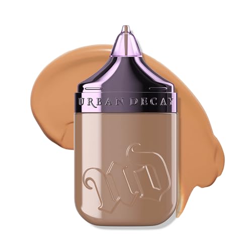 Urban Decay Face Bond Waterproof Foundation, Medium Coverage, Natural Matte Finish, 3% Niacinamide Serum, Self-Setting + Transfer-Resistant, Sweat-Proof, Blurs Skin - 1 fl oz