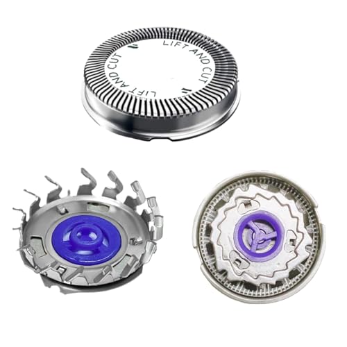 6PCS HQ56 Compatible with Steel Replacement Heads for Philips Norelco Razor fits for HQ6940 HQ6868 HQ6970 (3-Pack)