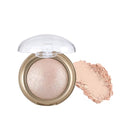 Baked Highlighter Contour Powder Sheer Pearl Shimmer Shades for Face Highlighter Makeup Brighten Up (303-Glow)