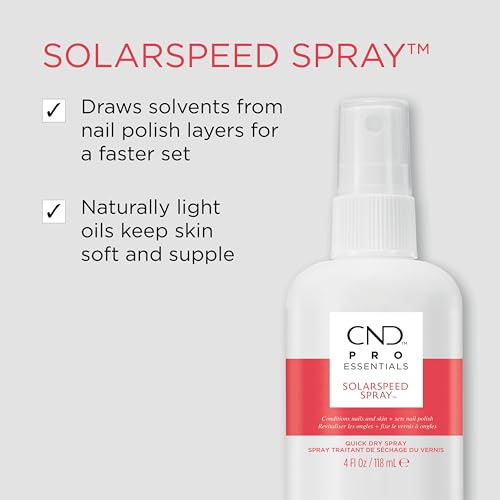 CND SolarSpeed Spray (Packaging May Vary), 32 fl oz