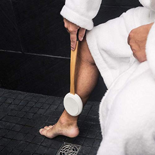 Charcoal Loofah & 1 Pad Lotion Applicator Bundle