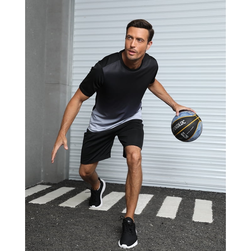 Men's 3-Piece Workout & Sportswear Set - Breathable, Quick-Dry Active Apparel