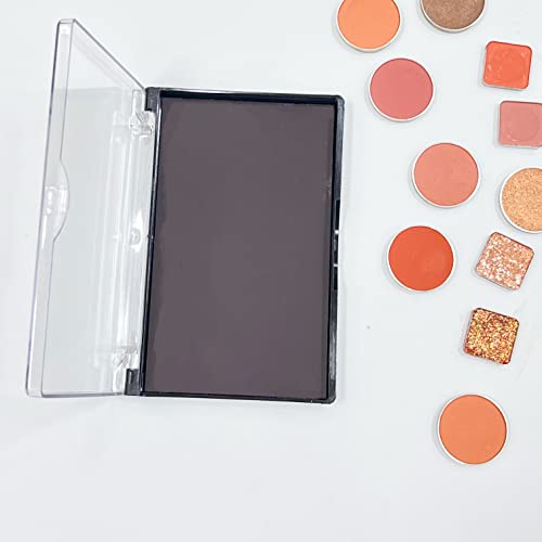 Small Size Empty Magnetic Clear Eyeshadow Light Weight Makeup Palette- Traveling, Depotting palette 4.76 x 3.11