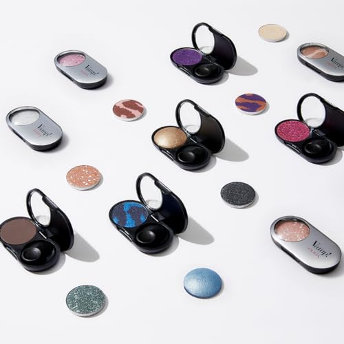 Pupa Milano Vamp! Wet and Dry Baked Eyeshadow - 201 Champagne Gold For Women 0.35 oz Eye Shadow