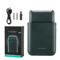 Electric Razor for Men, Mini Electric Foil Shavers with Beard Trimmer, Wet Dry Cordless Shaver,Portable Men¡¯s Travel Razor for Shaving Face£¬USB-C Rechargeable - Green