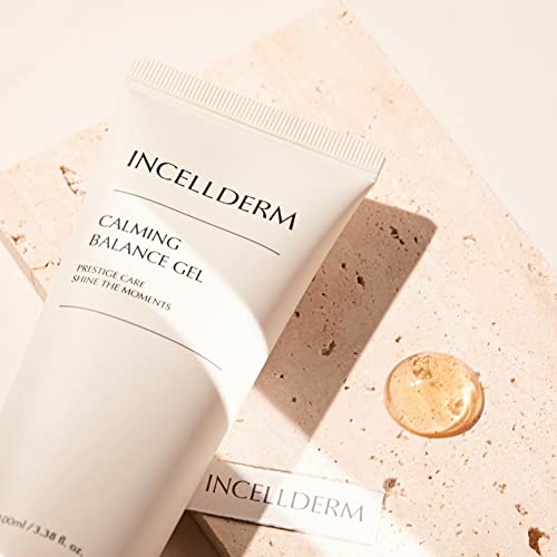 Riman Incellderm Calming Balance Gel 50ml | Lightweight Hydrating Face Moisturizer for Sensitive Skin | Fast-Absorbing, Non-Greasy, and Soothing for Daily Skincare