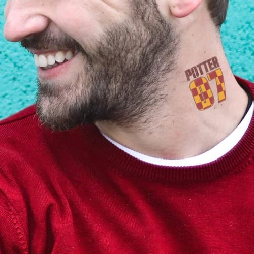 Cinereplicas Harry Potter - Temporary Tattoos (35 tattoos) - Official License