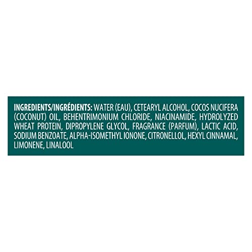 TRESemm? Cruelty-Free Pro Infusion Fluid Smooth Conditioner For Silky & Supple Hair Infused With Natural Coconut Droplets + Plant-Based Salon Protein + Niacinamide 33.8oz