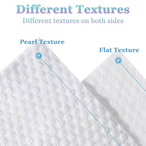 50-Count Disposable Bath Hair Towels, 19.7" x 27.6" Thickened and Absorbent Salon & Spa Towels for Massage Yoga Camping Trips (White)