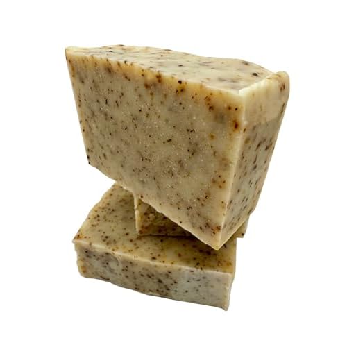 Rosemary & Tea Soap Bar | Premium Cold Processed | Handcrafted | Natural Ingredients | Made in USA | Gentle Nourishing Face & Body Bar